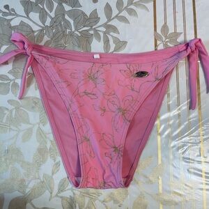 swimsuit bottoms women Size M / L Pink / Gold Shimmering Bikini Brief